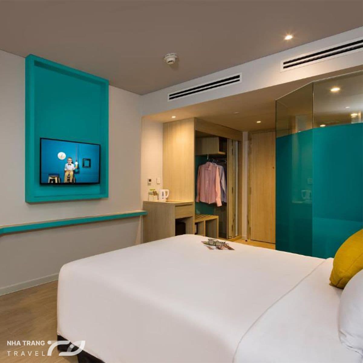 Phòng Family Suite một giường lớn