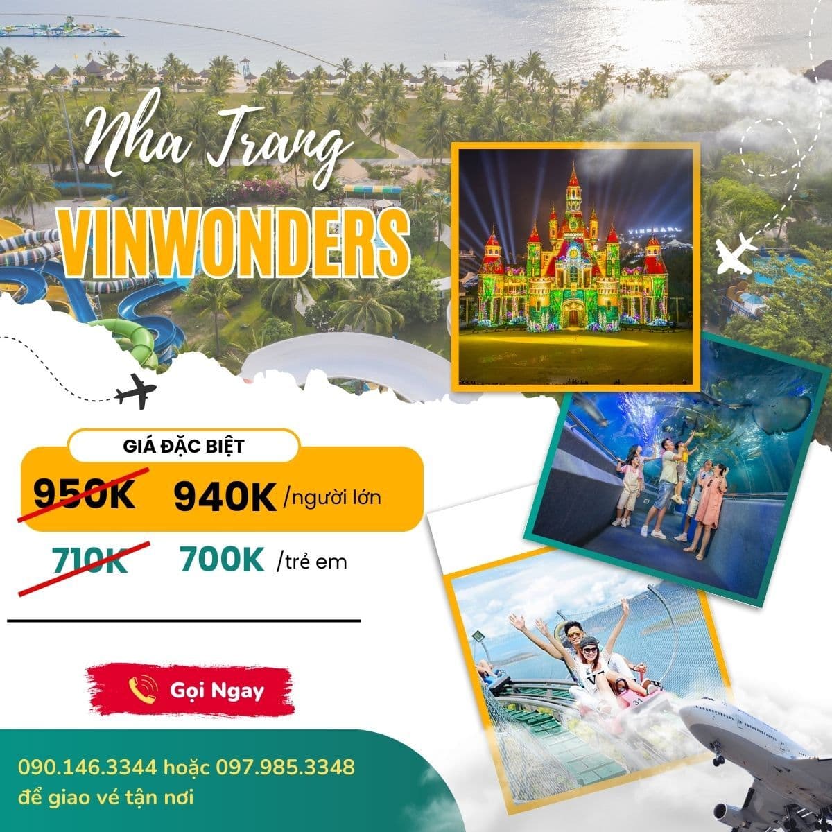 Trải nghiệm VinWonders Nha Trang 2025