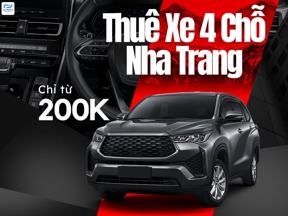Thuê Xe 4 Chỗ Nha Trang 