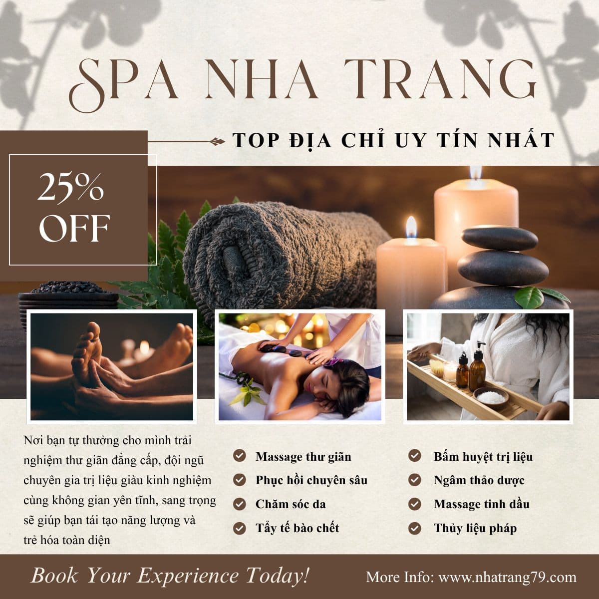 10 Spa Nha Trang Uy Tín