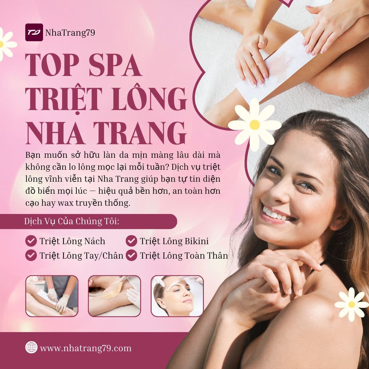 TOP Spa Triệt Lông Nha Trang Uy Tín 2026