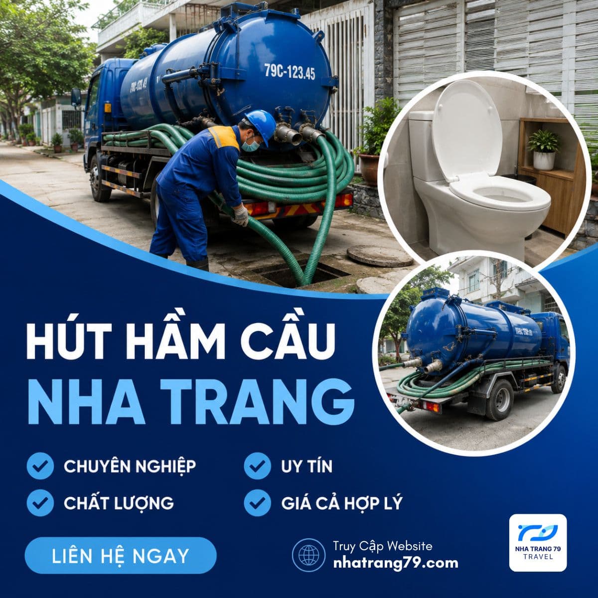 Hút Hầm Cầu Nha Trang